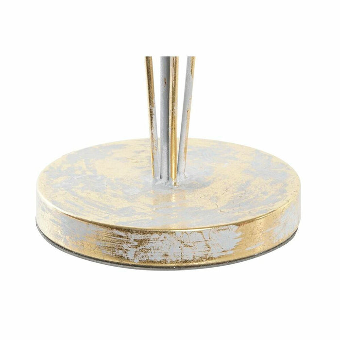 Lampă cu Picior DKD Home Decor Gri Metal Tropical Frunza a unei plante (51 x 51 x 87 cm)