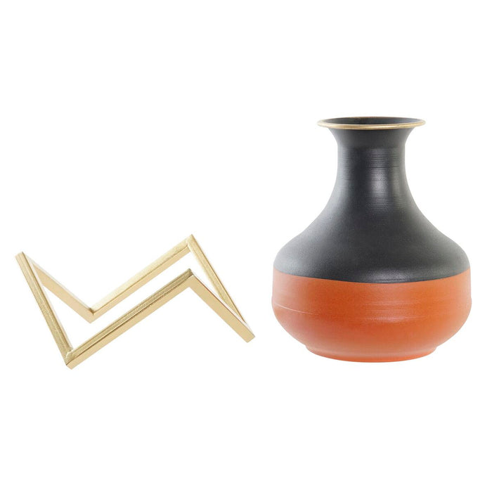 Vază DKD Home Decor Multicolor Metal Modern 20 x 20 x 23 cm