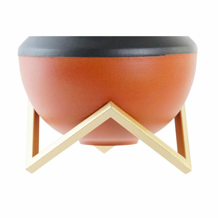 Vază DKD Home Decor Metal Multicolor Modern 18 x 18 x 21 cm