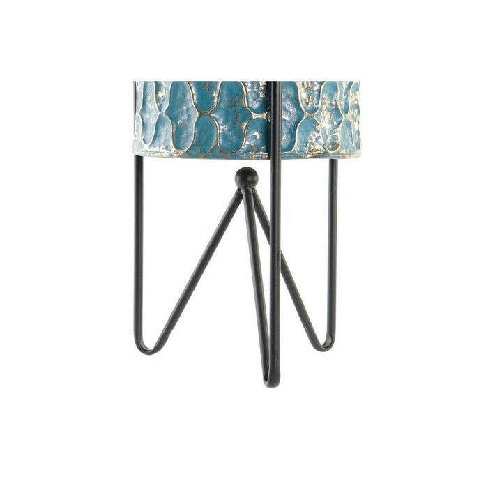 Set de jardiniere DKD Home Decor Uzat Metal 30 x 30 x 50 cm (2 Unități)