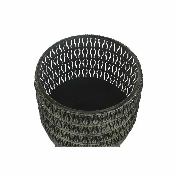 Set de jardiniere DKD Home Decor Uzat 32 x 32 x 84 cm Metal (2 Unități)