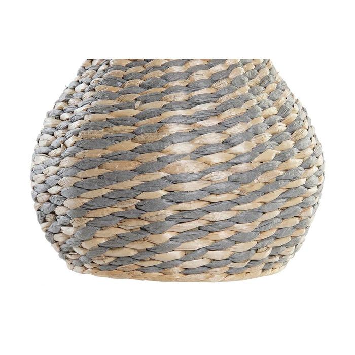 Vază DKD Home Decor Natural Gri 25 x 25 x 41 cm