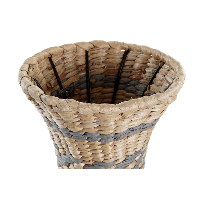 Vază DKD Home Decor Natural Gri 25 x 25 x 41 cm