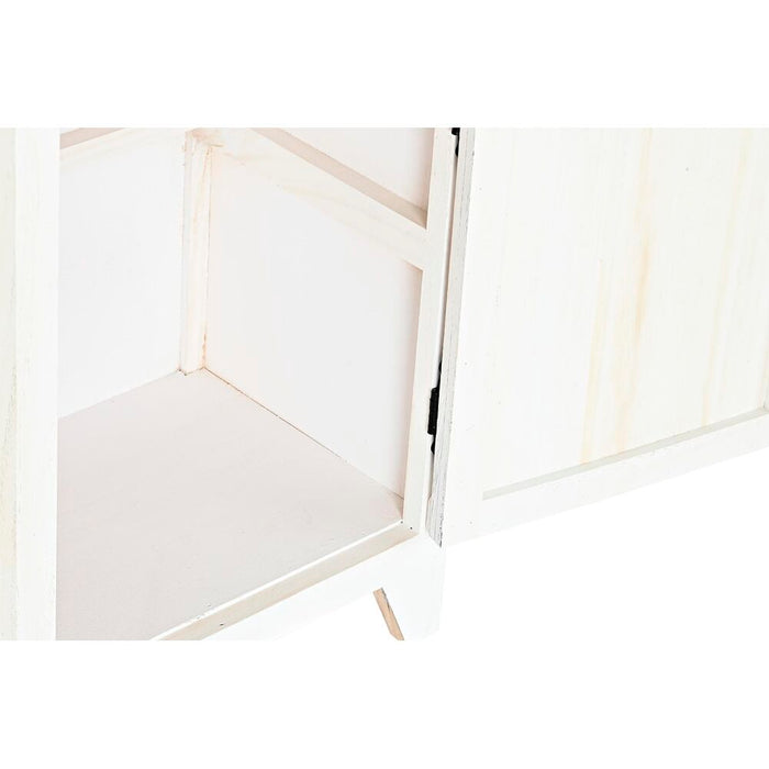 Noptieră DKD Home Decor Infantil Gri Roz Alb Galben (40 x 29 x 73,5 cm)