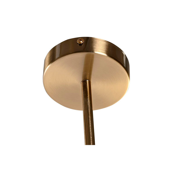 Lustră DKD Home Decor Auriu* Alb (82 x 15 x 20 cm)