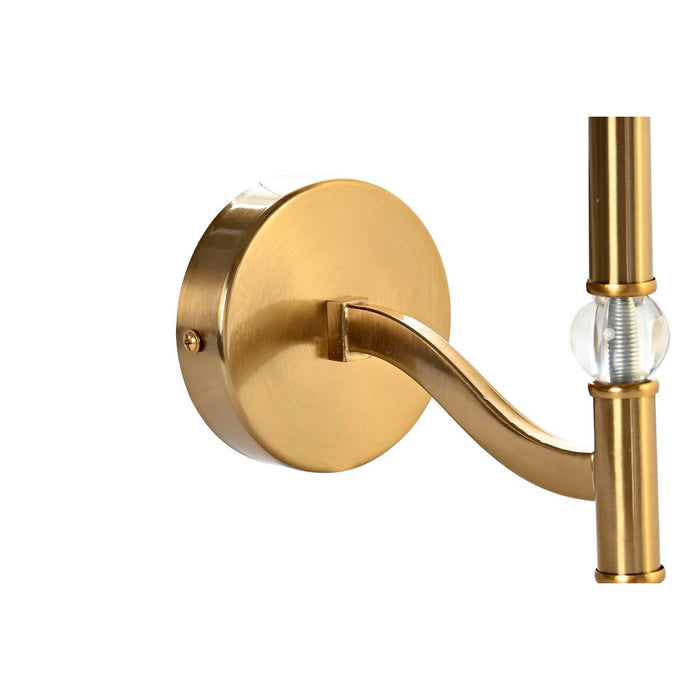 Lampă de Perete DKD Home Decor 25W Negru Auriu* Metal Poliester 220 V (15 x 23 x 31 cm)