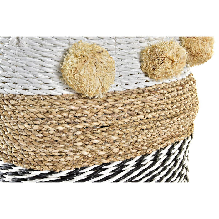 Set de Coșuri DKD Home Decor Colonial (34 x 33 x 26 cm)