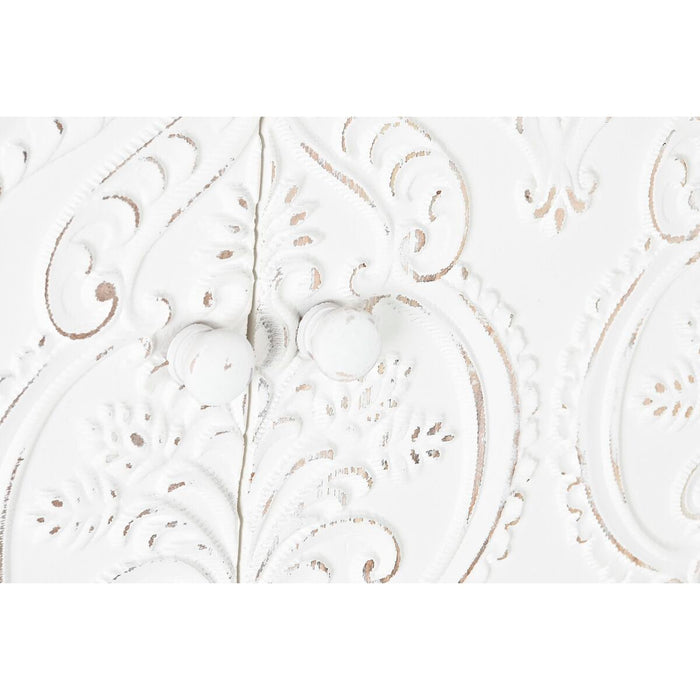 Dulap DKD Home Decor   Brad Lemn MDF Alb 60 x 34 x 138 cm