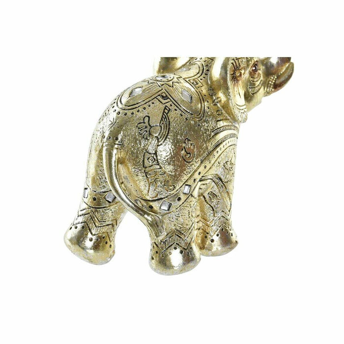 Figură Decorativă DKD Home Decor Auriu* Elefant Colonial 13 x 6 x 13 cm