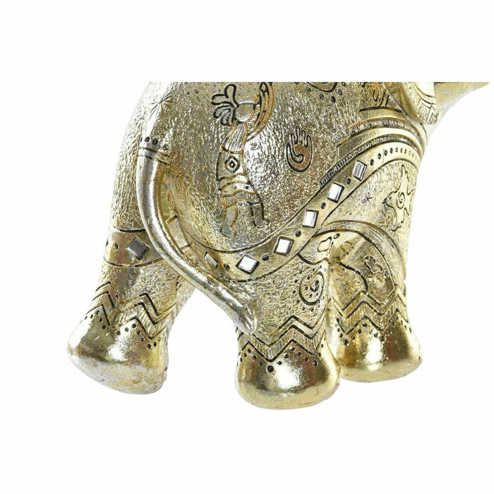 Figură Decorativă DKD Home Decor Auriu* Elefant Colonial 19 x 8 x 18 cm