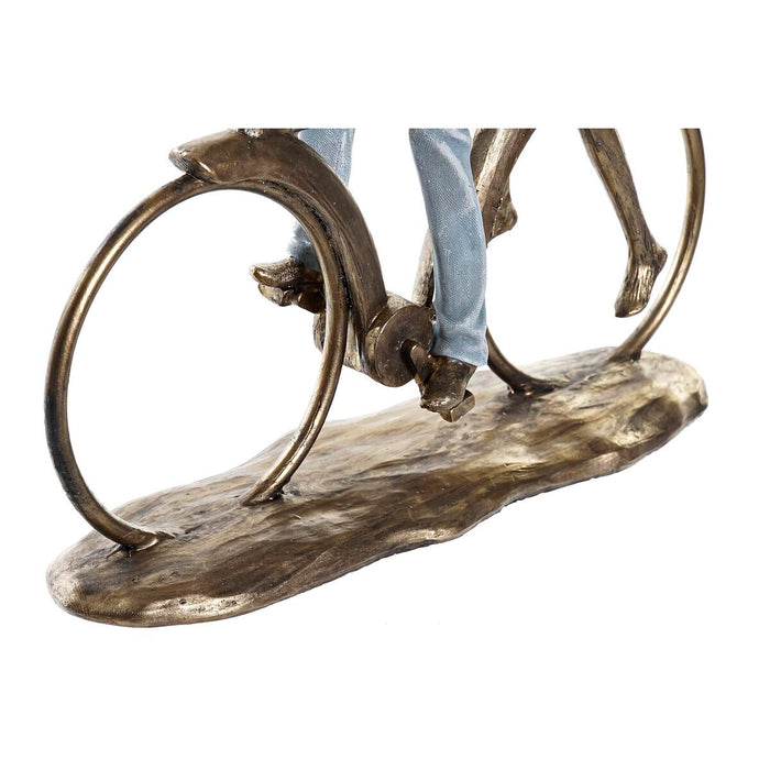 Figură Decorativă DKD Home Decor 27 x 9,5 x 23 cm Cupru Partener (2 Unități)