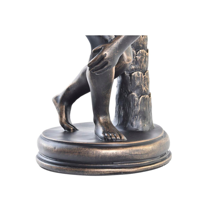 Figură Decorativă DKD Home Decor Discobolus Cupru Rășină (19 x 17 x 34 cm)
