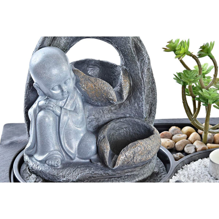 Fântână de Grădină DKD Home Decor 29 x 21 x 22 cm Rășină Oriental (2 Unități)