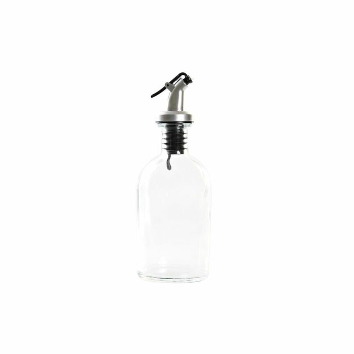 Dispenser pentru Ulei DKD Home Decor Dispenser pentru Oțet Transparent Metal Geam (2 Unități) (2 pcs)