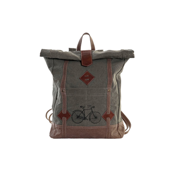 Rucsac Casual DKD Home Decor Canvas 44 x 12 x 49 cm Gri Maro