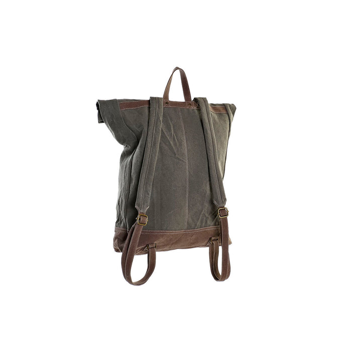 Rucsac Casual DKD Home Decor Canvas 44 x 12 x 49 cm Gri Maro