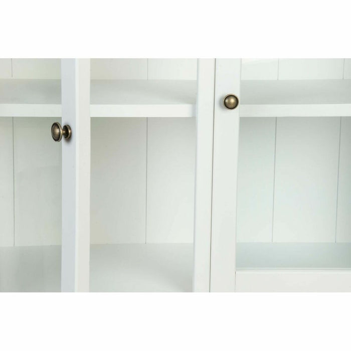 Stand Prezentare DKD Home Decor Lemn Geam Brad 90 x 37 x 196 cm