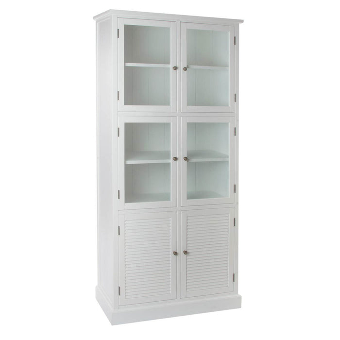 Stand Prezentare DKD Home Decor Lemn Geam Brad 90 x 37 x 196 cm