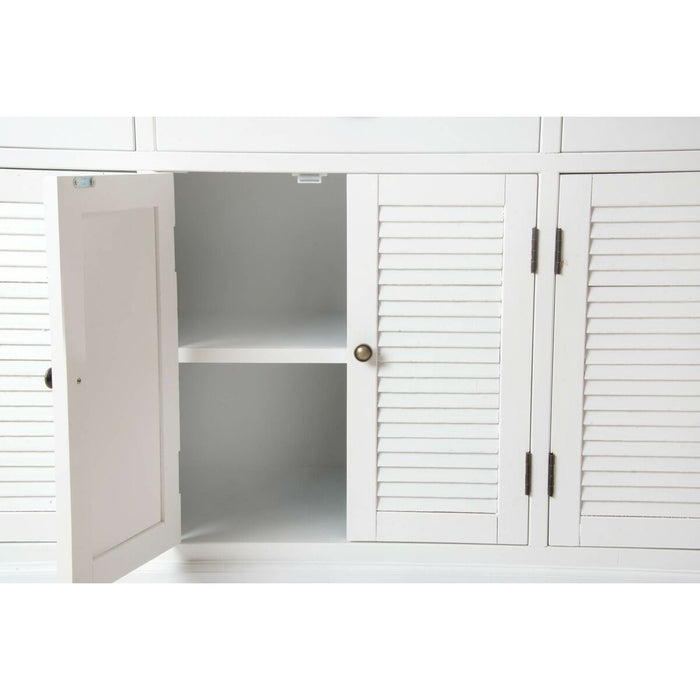 Servantă DKD Home Decor 165 x 37 x 204 cm Brad Lemn Alb