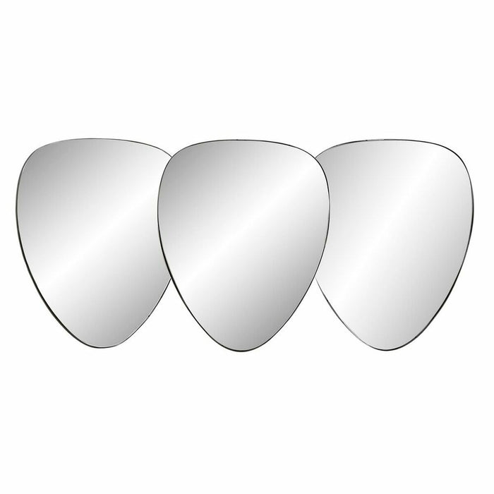 Oglindă de perete DKD Home Decor Cupru Metal Geam 129 x 6 x 60 cm