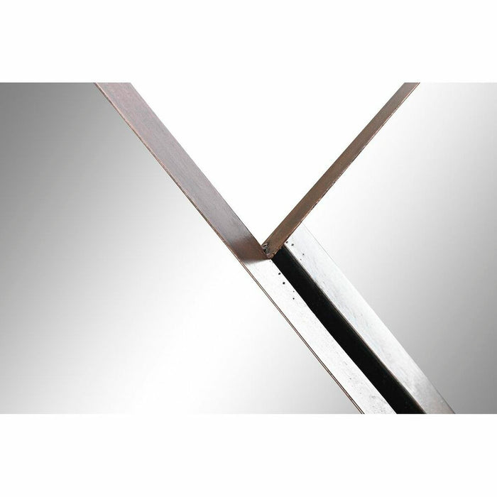 Oglindă de perete DKD Home Decor Negru Metal (110 x 6 x 70 cm)