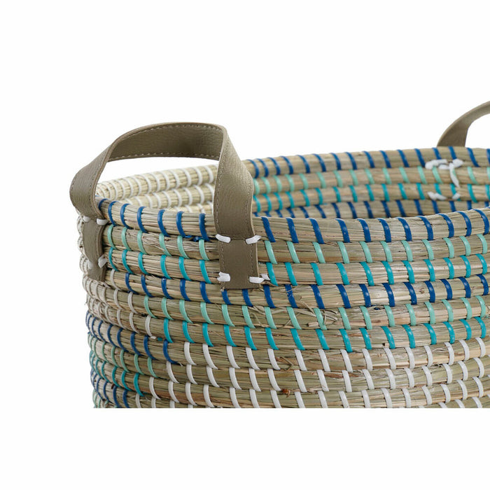 Set de Coșuri DKD Home Decor Tropical (45 x 35 x 18 cm)