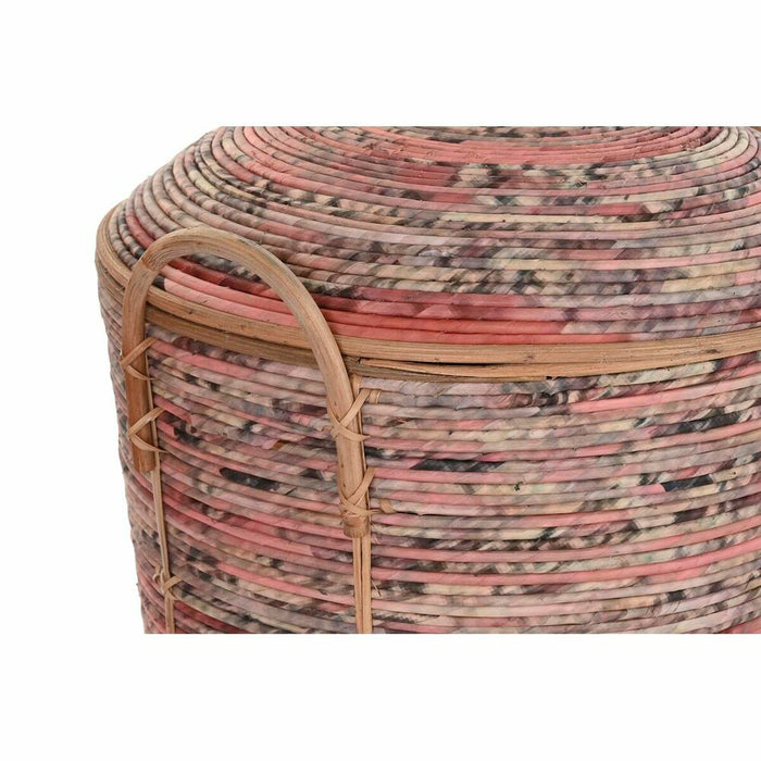 Set de Coșuri DKD Home Decor Ratan (51 x 51 x 67 cm)