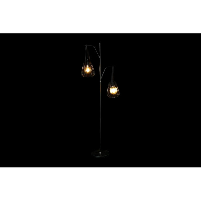 Lampă cu Picior DKD Home Decor 55 x 25 x 150 cm Negru Metal Poliuretan 220 V 50 W (2 Unități)