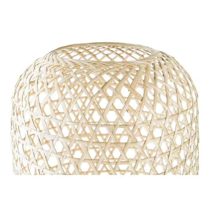 Lampă de masă DKD Home Decor Negru Maro 220 V 50 W Tropical (23 x 23 x 56 cm)