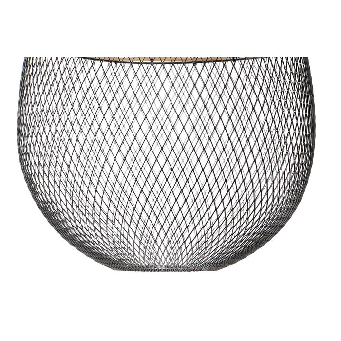 Lustră DKD Home Decor Negru Metal Maro 50 W 32 x 32 x 43 cm