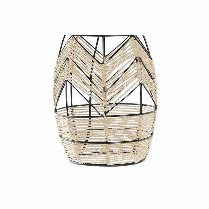 Lampă de masă DKD Home Decor Negru Maro 220 V 50 W Tropical (30 x 30 x 53 cm)