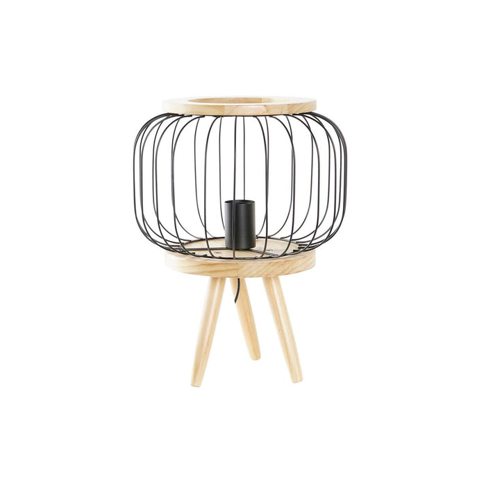 Lampă de masă DKD Home Decor Negru Maro 220 V 50 W (29 x 29 x 38 cm)