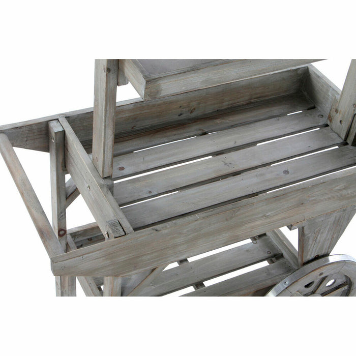 Cărucior pentru grădină DKD Home Decor 75 x 36 x 126 cm Brad Maro Deschis