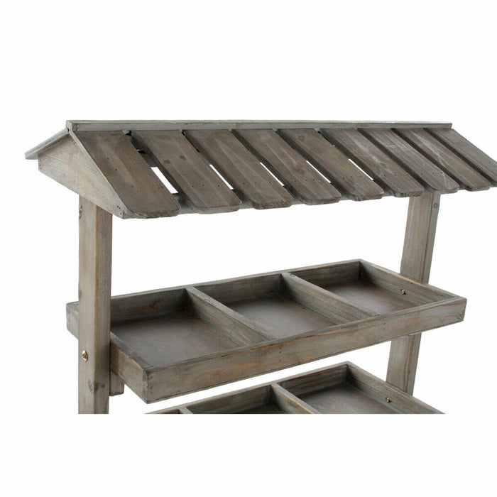 Cărucior pentru grădină DKD Home Decor 75 x 36 x 126 cm Brad Maro Deschis