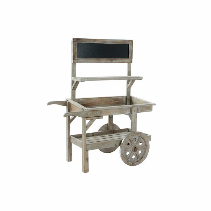 Cărucior pentru grădină DKD Home Decor 87 x 14 x 109 cm 87 x 41 x 109 cm Maro Deschis