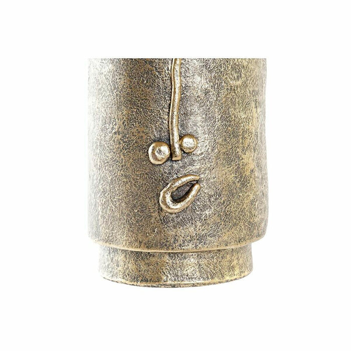 Vază DKD Home Decor Față Auriu* Modern (29 x 19,5 x 36 cm)