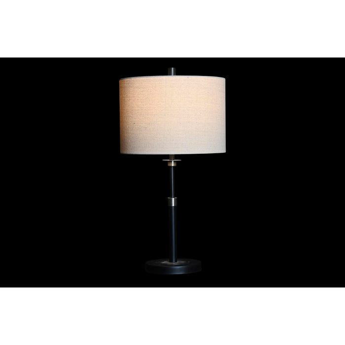 Lampă de masă DKD Home Decor Negru Bej Metal 50 W 220 V 33 x 33 x 67 cm