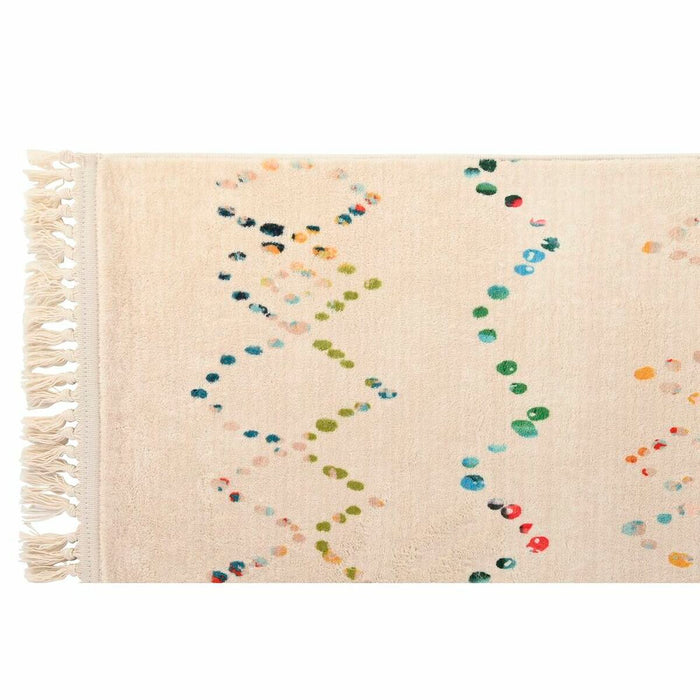 Covor DKD Home Decor 60 x 240 x 0,7 cm Poliester Multicolor Romb