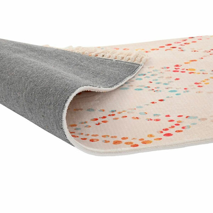 Covor DKD Home Decor 60 x 240 x 0,7 cm Poliester Multicolor Romb