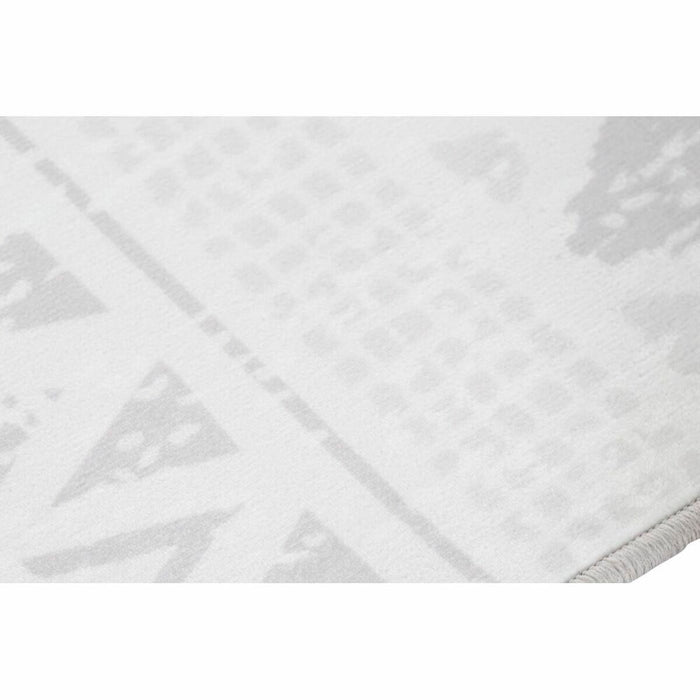 Covor DKD Home Decor Bej Alb Ikat (200 x 290 x 0,4 cm)