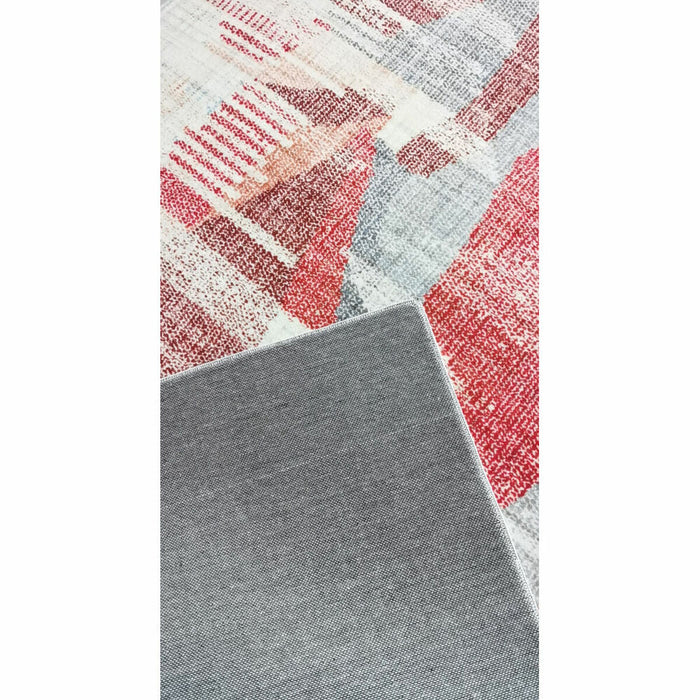 Covor DKD Home Decor Finisaj învechit Poliester Multicolor (60 x 240 x 0,7 cm)