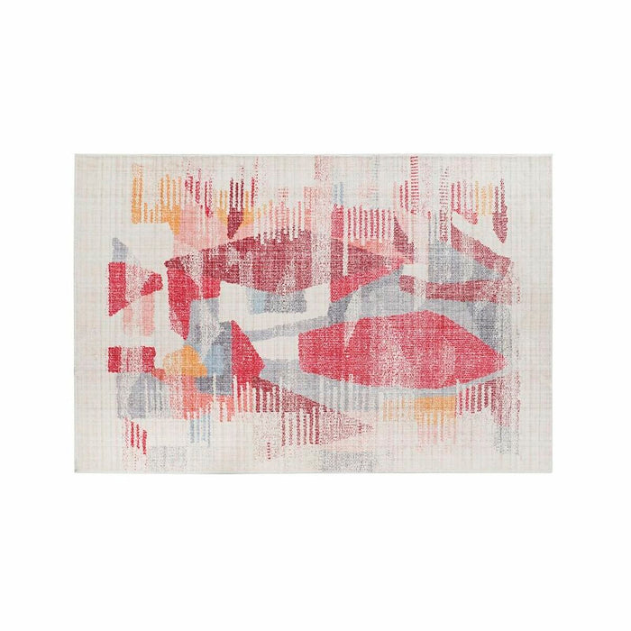 Covor DKD Home Decor Abstract Multicolor (122 x 180 x 0,7 cm)