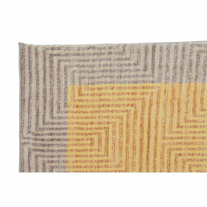 Covor DKD Home Decor Galben Maro Deschis (120 x 180 x 0,7 cm)