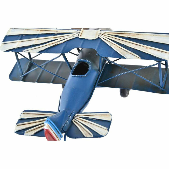 Figură Decorativă DKD Home Decor Avion Mic Vintage 16 x 15 x 6,5 cm (3 Piese)