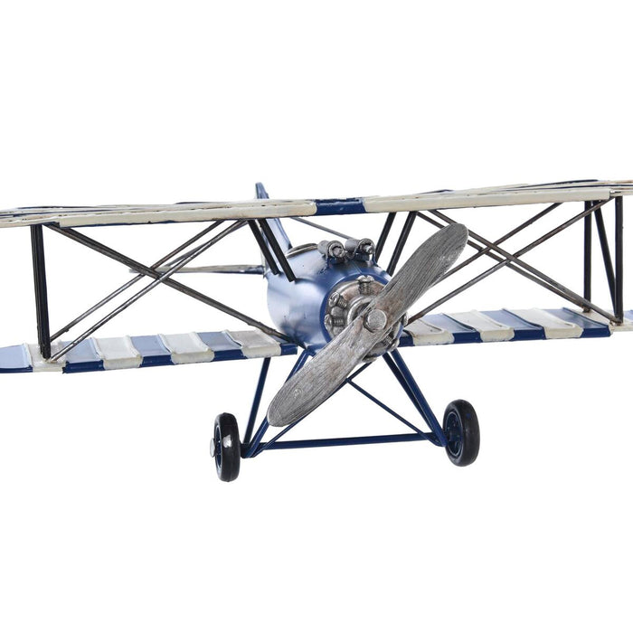 Figură Decorativă DKD Home Decor 32 x 27 x 11,5 cm Vintage Avion Mic (2 Unități)