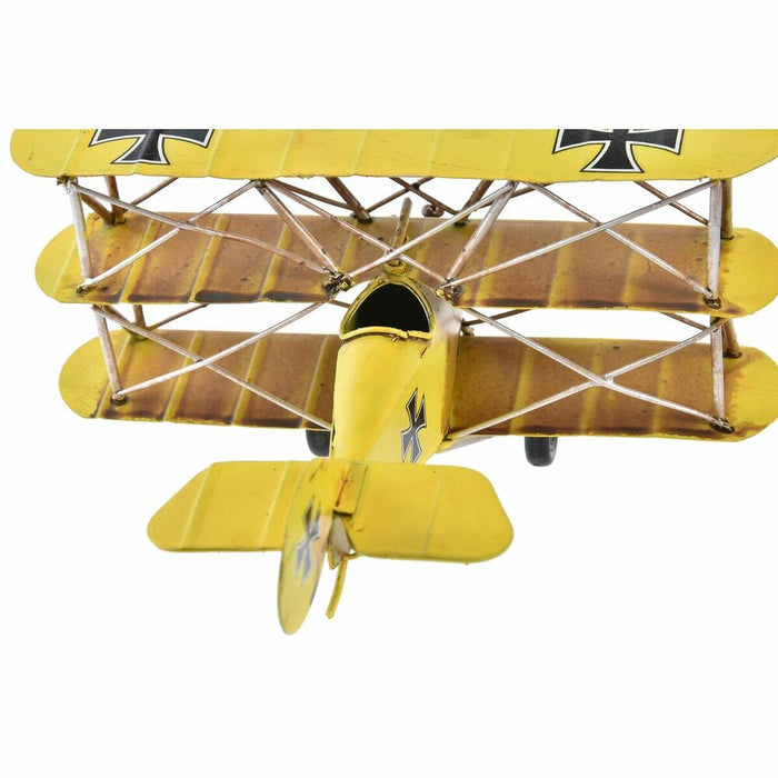 Figură Decorativă DKD Home Decor Avion Mic Vintage 16 x 15 x 9 cm (3 Piese)