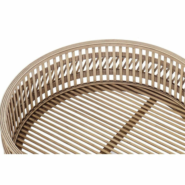 Decorațiune pentru Centrul Mesei DKD Home Decor Maro Bambus (51 x 51 x 15 cm)