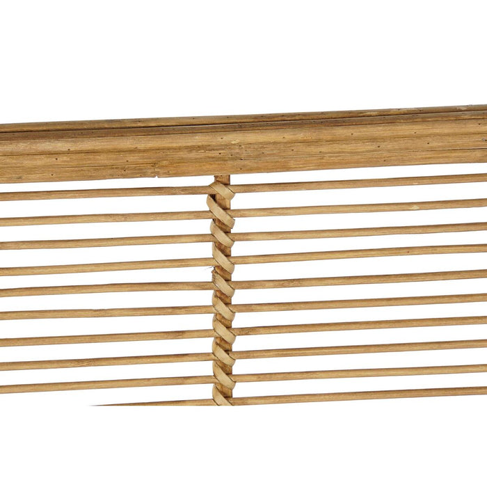 Tăblie de Pat DKD Home Decor Natural Maro Ratan (160 x 4 x 80 cm)