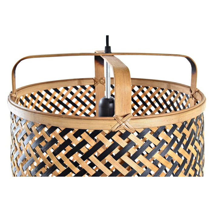 Lustră DKD Home Decor Negru Maro 220 V 50 W (36 x 36 x 48 cm)