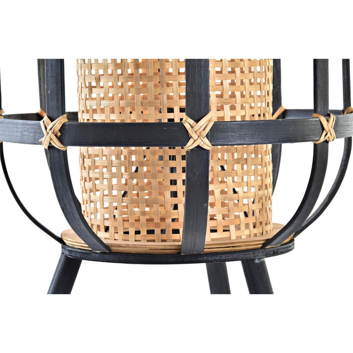 Lampă de masă DKD Home Decor Negru Maro Colonial 220 V 50 W (31 x 31 x 51 cm)